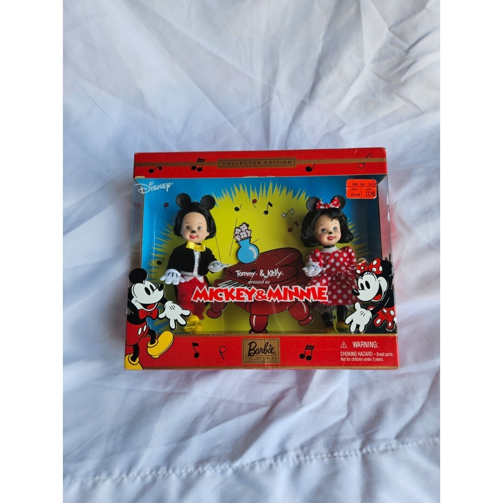 Barbie Collectibles Kelly & Tommy as Mickey & Minnie Mouse Dolls 2002
